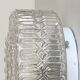 Wall light ceiling light molded glass 1970 1980 seventies eighties