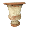 Antique terracota garden vase