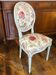Louis XVI style medallion chair – traditional upholstery