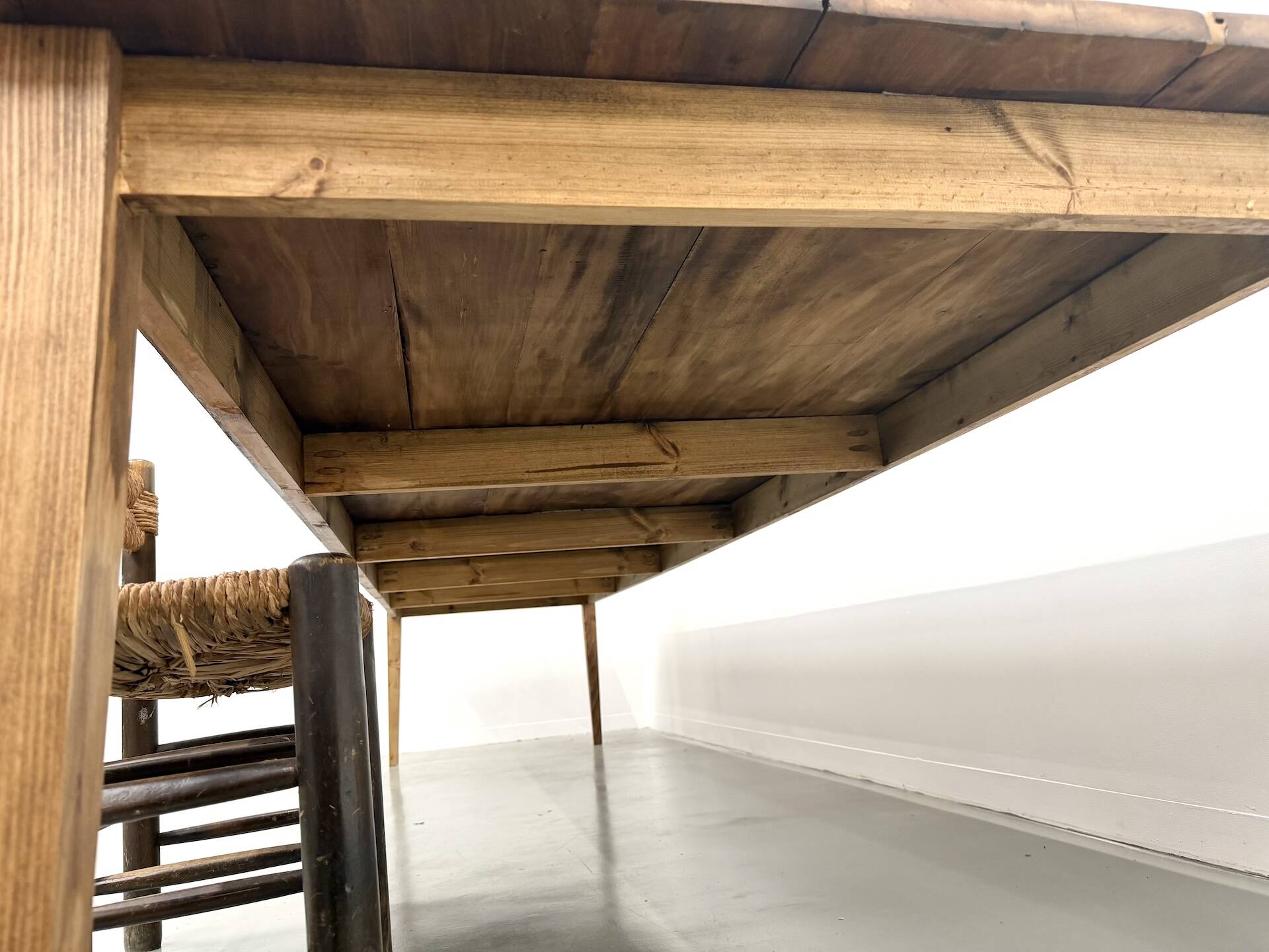 Large XXL Farm Table 4 Metres in Solid Chestnut