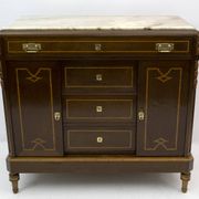Liberty Italian Thuja Briar and Pink Portugal Marble Twobedside