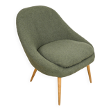 Club armchair Czechoslovakia 1960s. VINTAGE