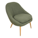Fauteuil club Tchécoslovaquie années 1960. VINTAGE