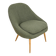 Fauteuil club Tchécoslovaquie années 1960. VINTAGE