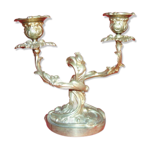 chandelier en bronze