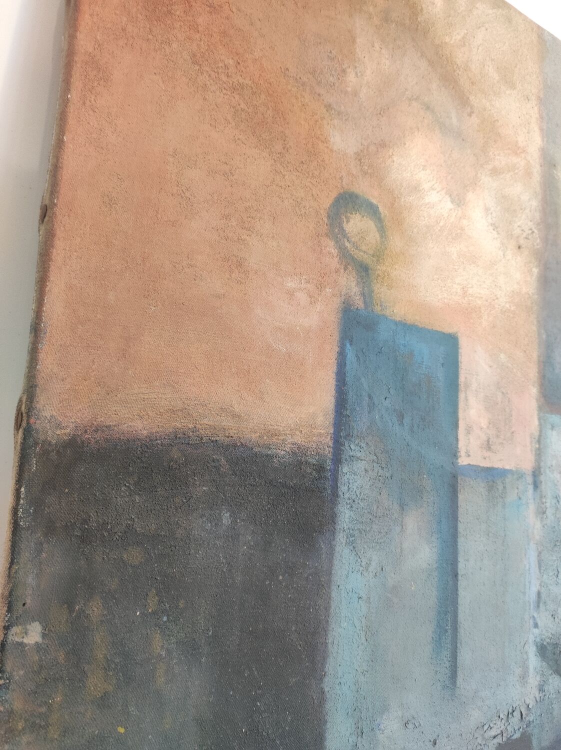 Modern painting vase