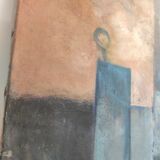 Modern painting vase