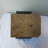Old wooden and zinc nest box