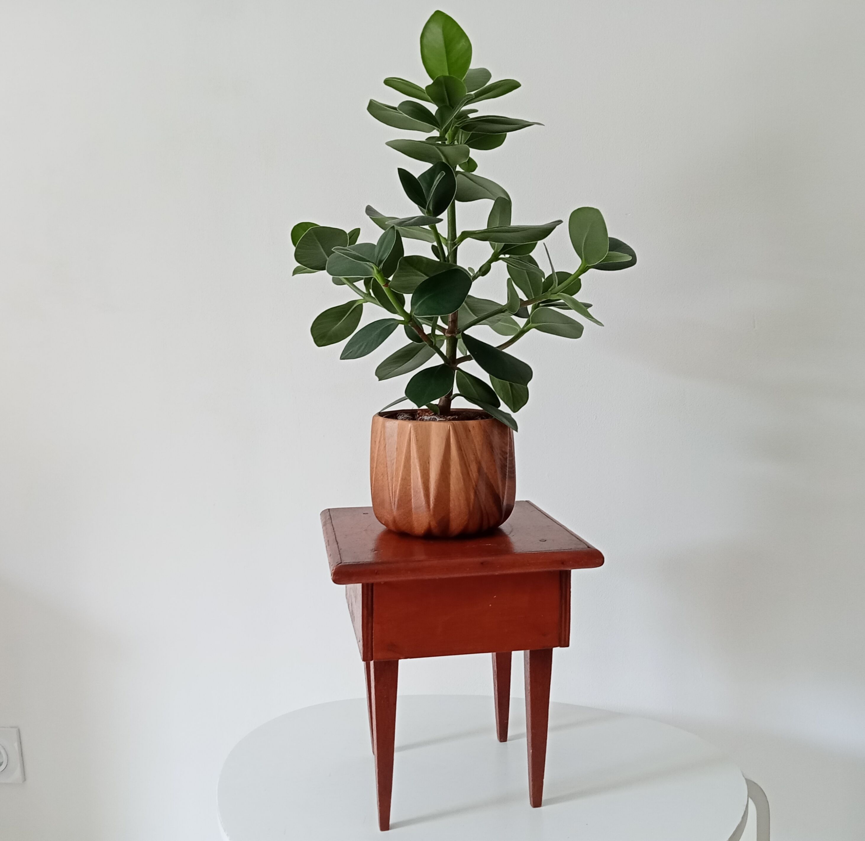 Antique sofa end stool