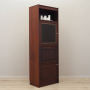Vitrine en acajou, design danois, années 1970, production : Danemark