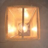 German floor lamp in metal and plastic by Hesse Leuchten, 1960s.