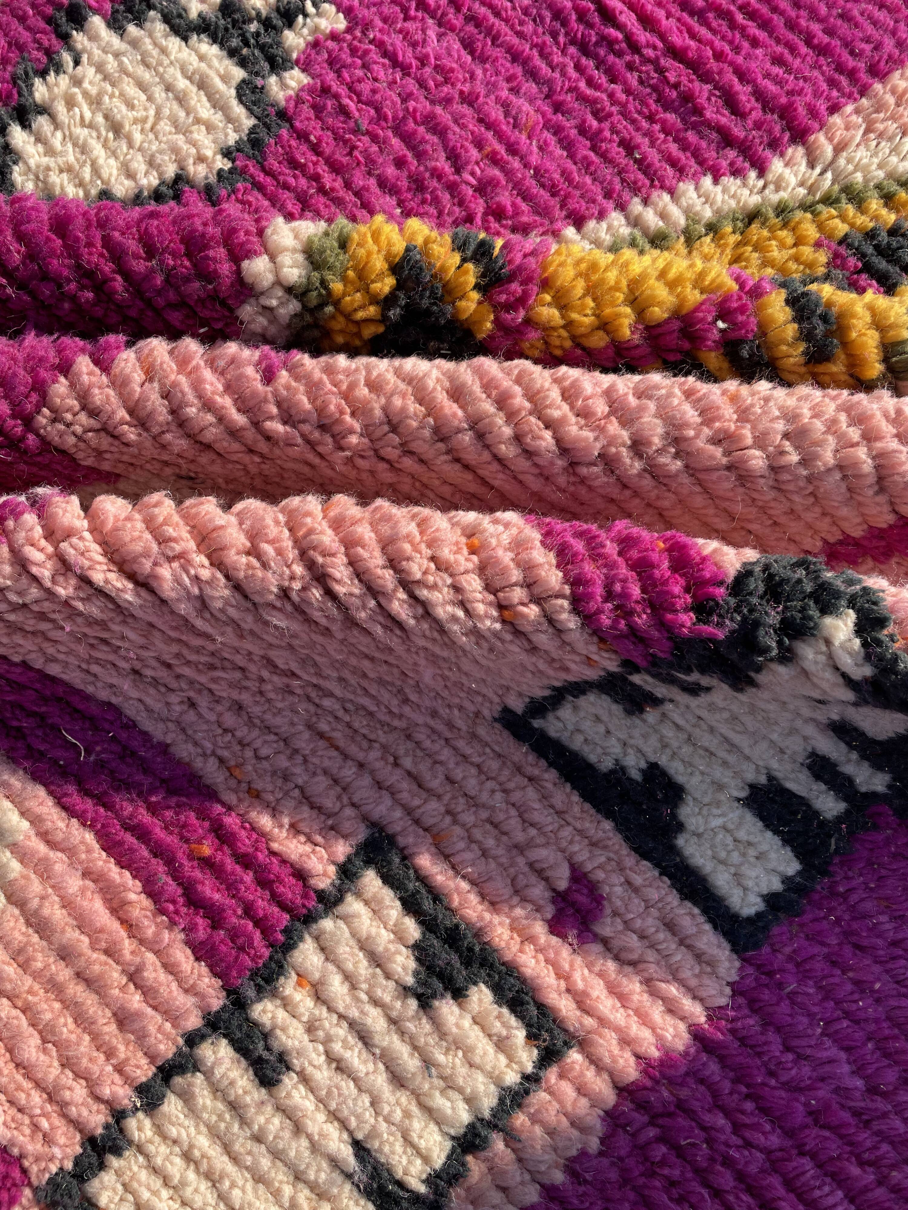 Rug berbere boujad modern wool 200x300 cm