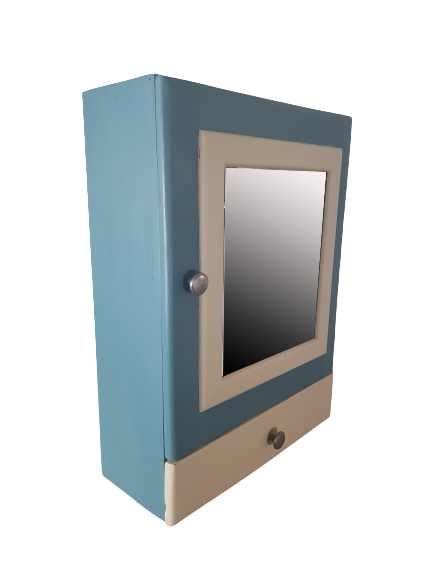 Vintage toilet cabinet