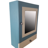 Vintage toilet cabinet