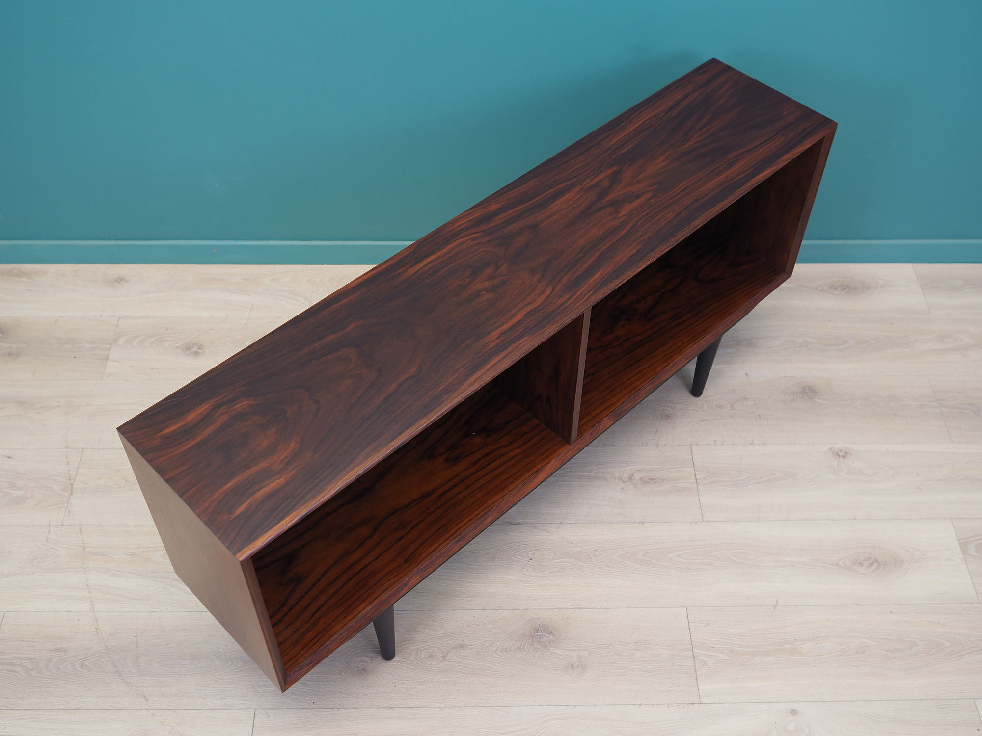 Rosewood bookcase, Danish design, 1970s, manufactured by Brouer Møbelfabrik