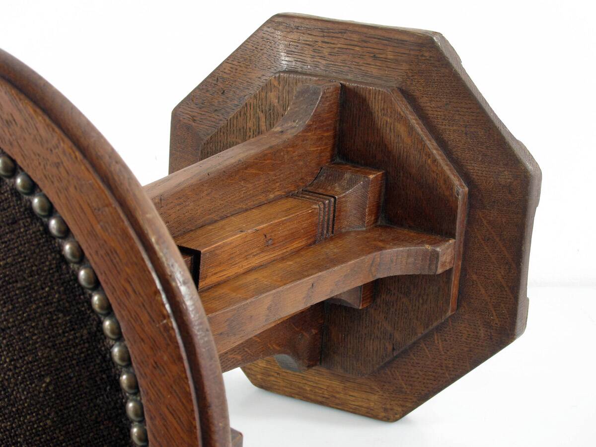 1900s – 1930s Art Deco stool