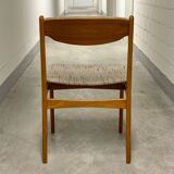 4x Teak Dining Chairs Denmark 60s