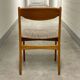 4x Teak Dining Chairs Denmark 60s