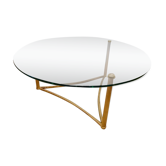 Brass coffee table