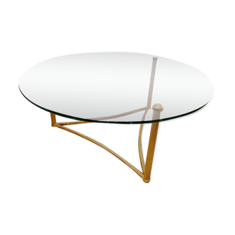 Brass coffee table