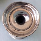 2 silver-plated egg cups