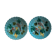 Set of 2 majolica plates from Sarreguemines.