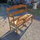 3-Person Bench with Old-fashioned Mulching