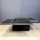 Table basse de bar cachée vintage, années 1970
