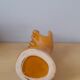 Ceramic hand ring or soliflore 70s