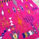Authentic Moroccan Berber rug, Azilal, new and colorful, 256x150cm