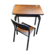 Bureau écolier en bois avec sa chaise