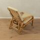 Chaise longue en bambou des années 1960