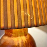 Grande lampe grès années 60