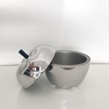 Silver apple ice bucket