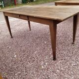Old cherry farm table