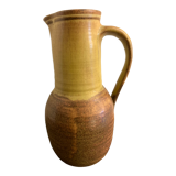 Signed ceramic pitcher or decanter