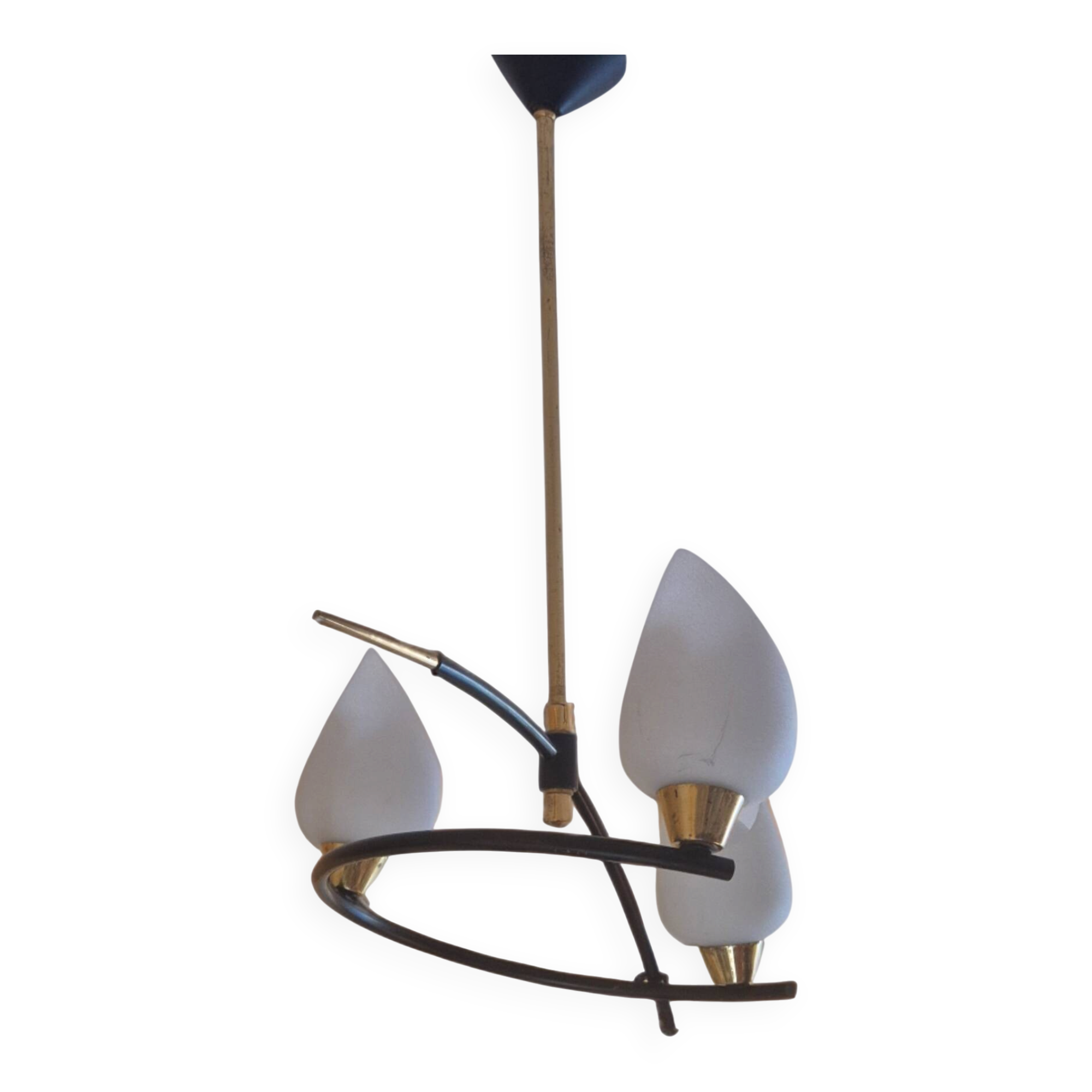 Arlus Suspension, French Vintage 1950s
