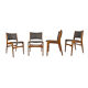 Set of 4 chairs, Dennmark, 60s
