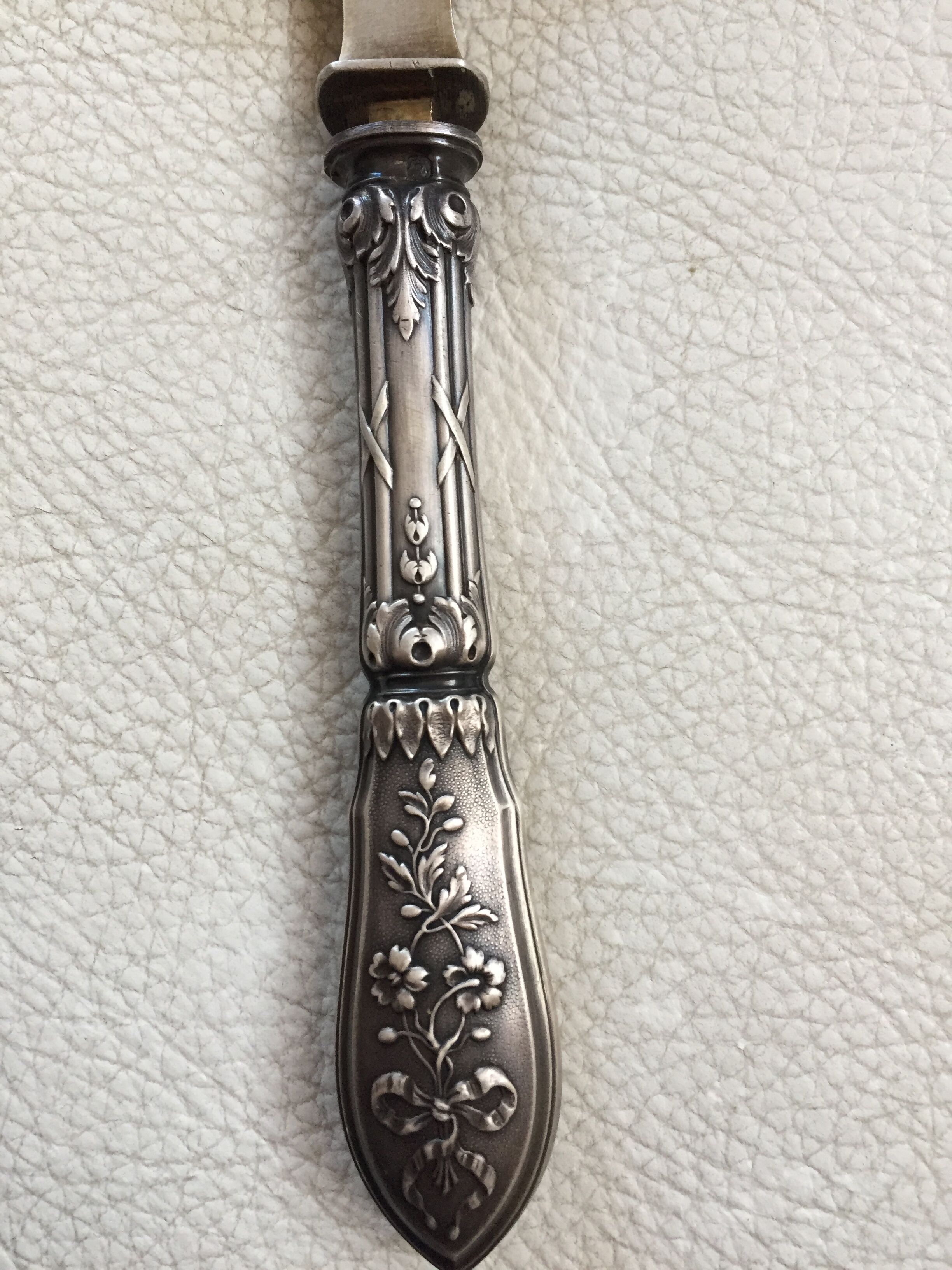Silver pie shovel Napoleon III era