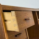 Secrétaire en teck de Chr. Møller, années 1960