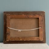 Old painting, oil on canvas