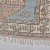 Vintage Oushak Anatolian Kurdish Rug sku1187