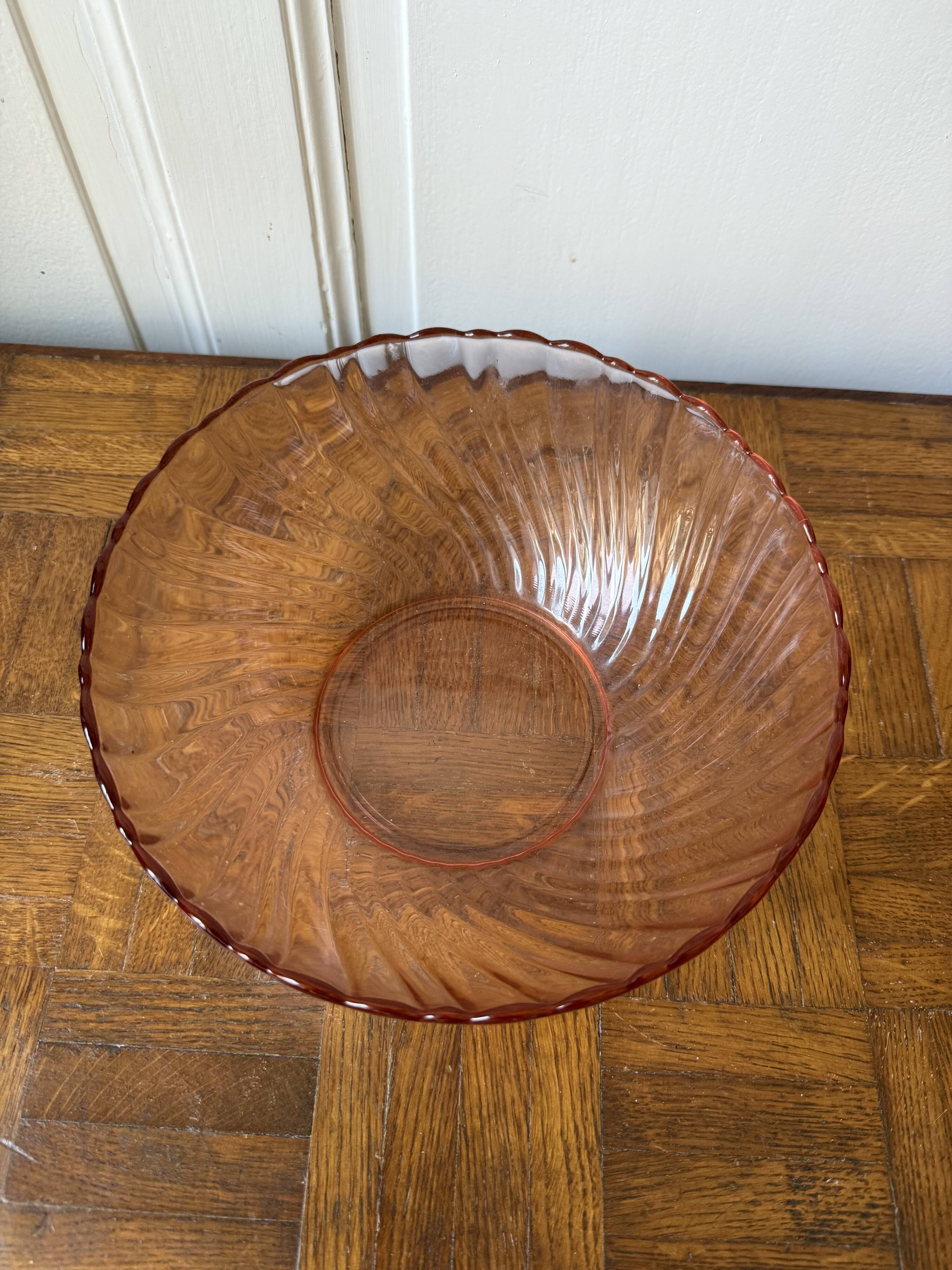 Set of 4 bowls in rosaline.