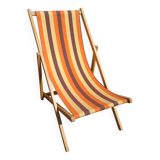 Vintage garden deck chair