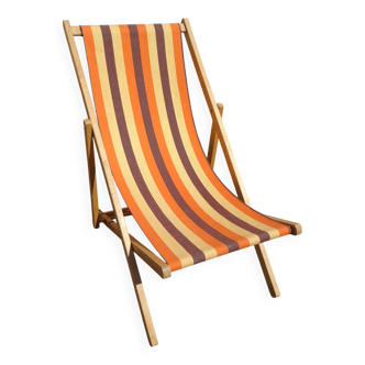 Vintage garden deck chair