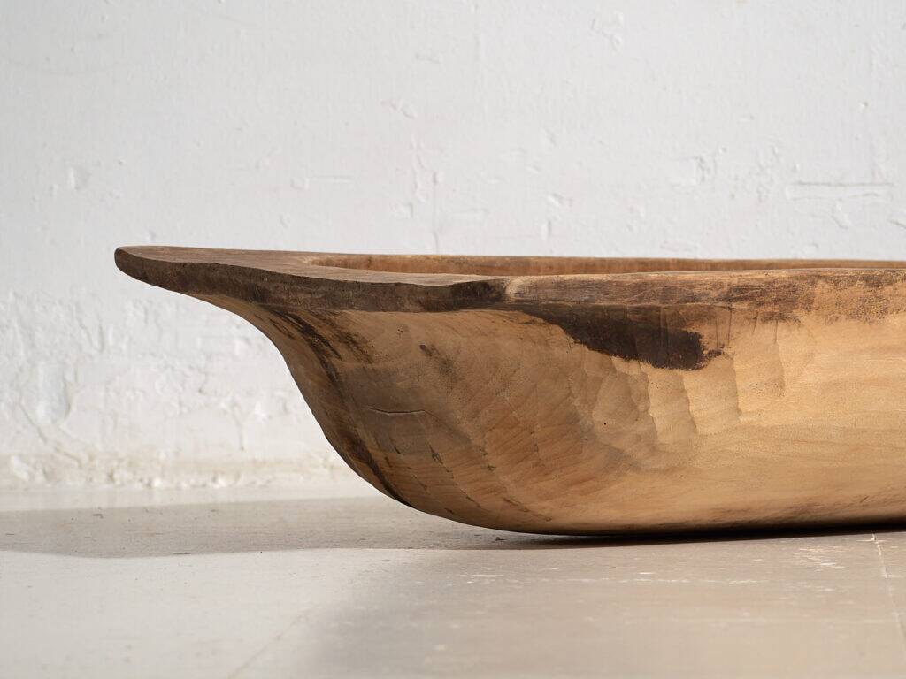 Antique solid wood trough (c.1900) #17