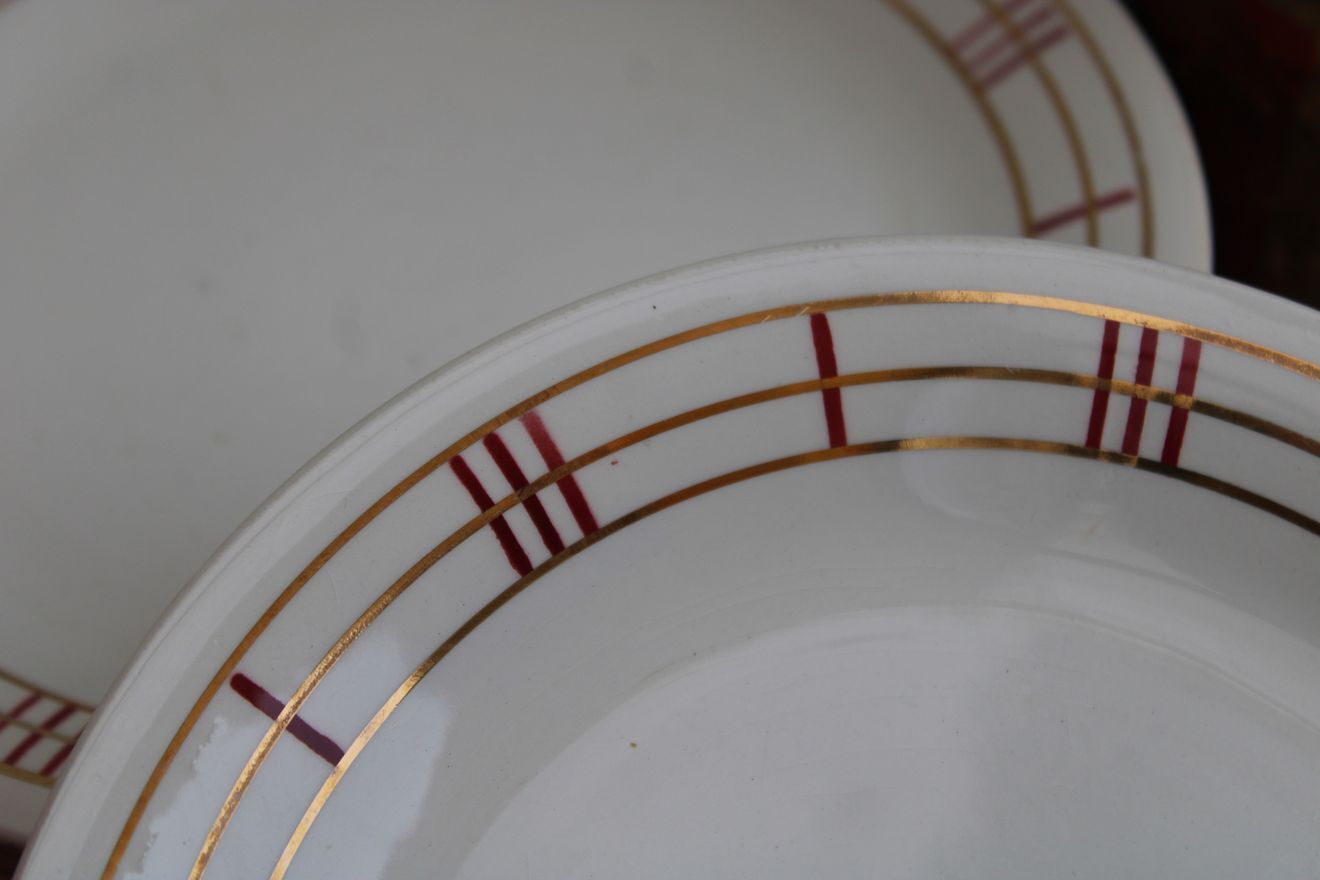 Set of 6 dessert plates