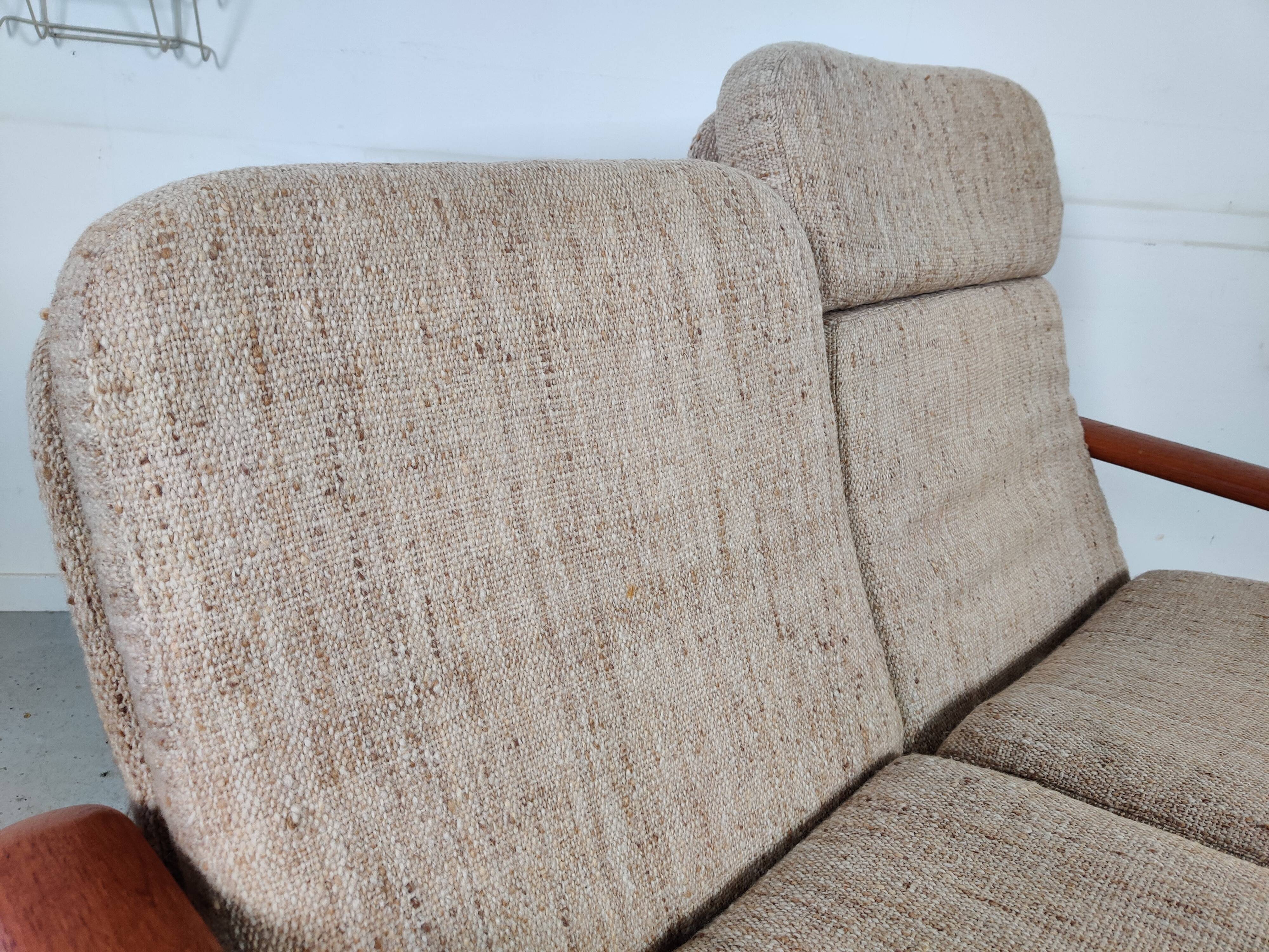 Scandinavian teak sofa Dyrlund , 60s/70s