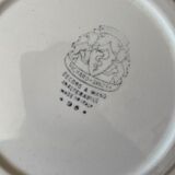 Plat de service et saladier Ginori