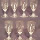 7 verres à liqueur anciens